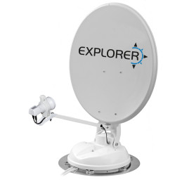 System Satelitarny Maxview Explorer 65, Twin, white