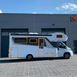 Dodatkowe Bezprzewodowe Czujniki, do Systemu Alarmowego Caratec Secure, białe