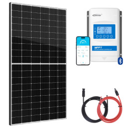 Zestaw do kampera panel sztywny 435W regulator 30A MPPT