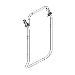Kompletna Rama Wsparcia dla Thule Elite Van XT, Srebrny