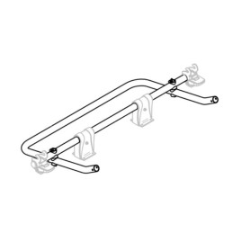 Uchwyt Szynowy Thule Caravan Superb SV V16