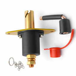 Rozłącznik akumulatora Solvian 12/24V 250A ON-OFF Single Solt