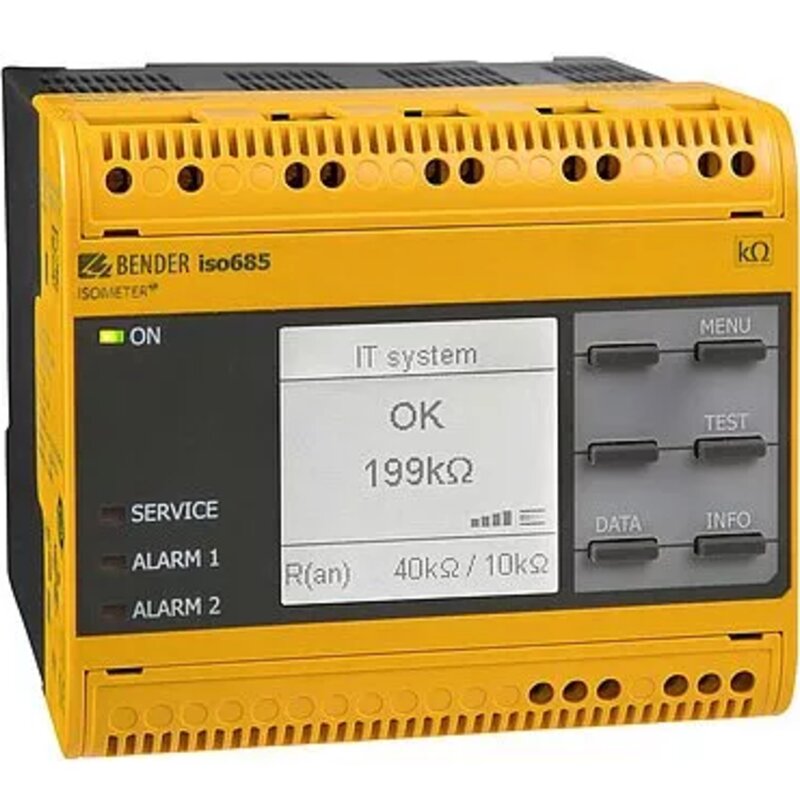 Bender ISOMETER iso685-D – detektor izolacji dla systemów marine