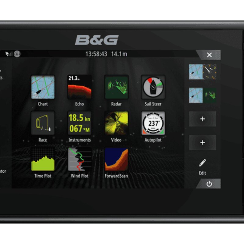 B&G Zeus 3S 9 - plotter nawigacyjny dla jachtów
