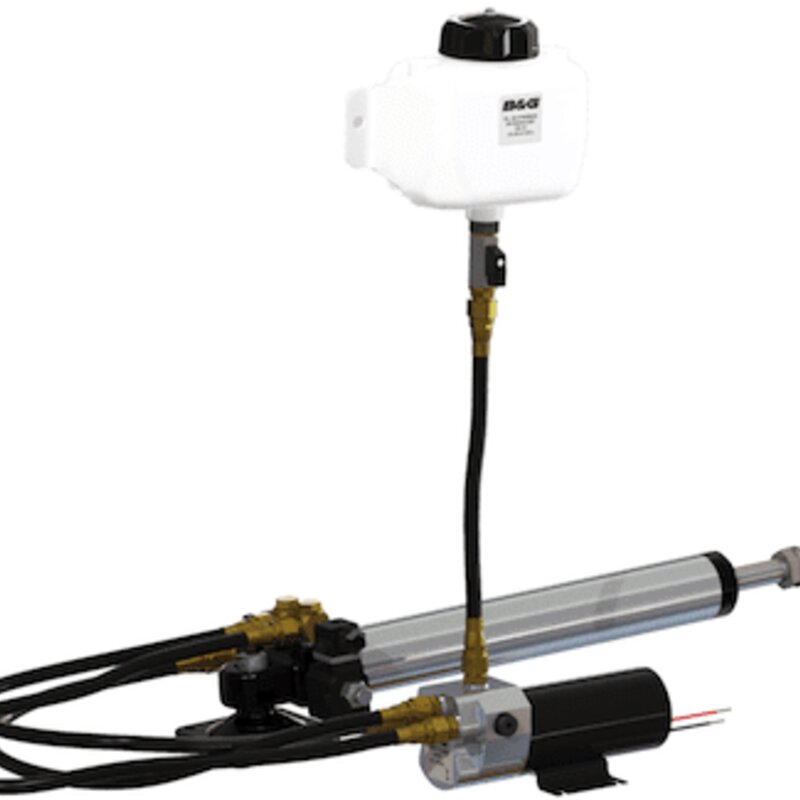 Siłownik hydrauliczny T3 24V do łodzi i jachtów