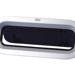 Gebo prostokątny iluminator otwierany, wymiary otworu 600 x 175 mm