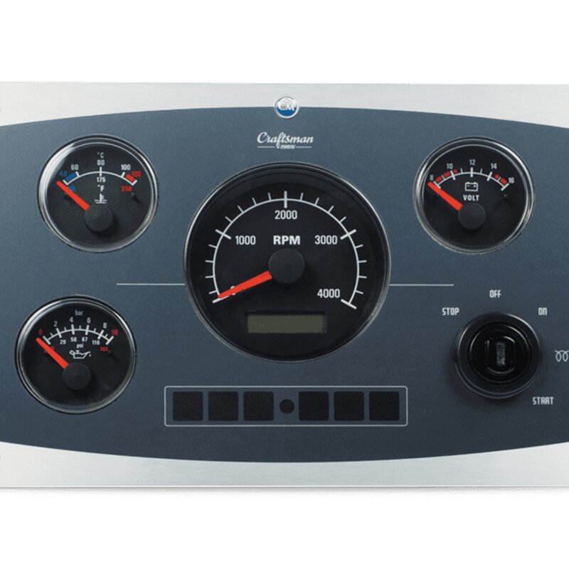 Panel sterowania silnikiem Alfa 30E czarny