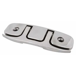 Wpuszczany uchwyt cumowniczy ze stali nierdzewnej 316, wymiary 172 x 65 mm