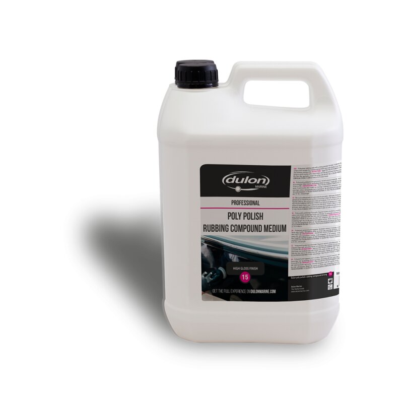Pasta polerska Poly Rubbing Compound Medium 5L do łodzi i jachtów