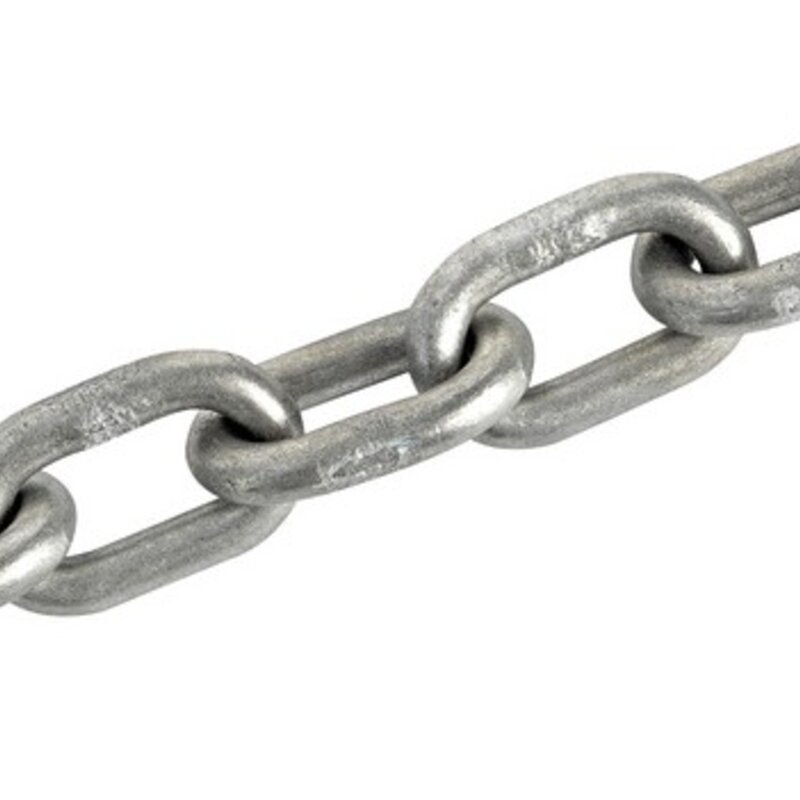 Cynkowany kalibrowany łańcuch 10 mm, 50 m, DIN766