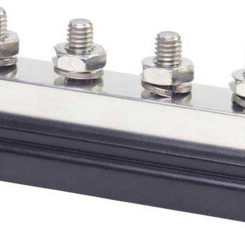 Blok masy 4 x M10 do systemów elektrycznych jachtów