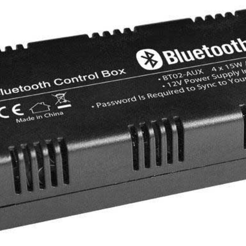 Wzmacniacz Bluetooth 4-kanałowy, 12V, 4x30W RMS do systemów audio na łodziach