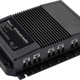 Wzmacniacz Bluetooth 4 kanały + 2 subwoofery, 12V do łodzi