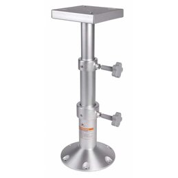 Teleskopowa noga stołowa z aluminium, regulowana od 295 do 690 mm
