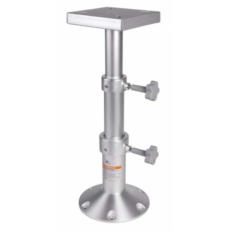 Teleskopowa noga stołowa z aluminium, regulowana od 295 do 690 mm