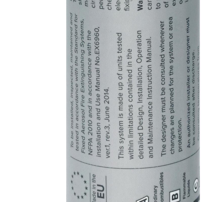 System gaśniczy FirePro FP20E do łodzi