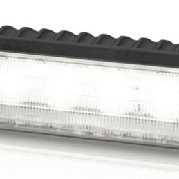 HM Sea Hawk R LED - biała lampa LED z czarną obudową i światłem rozproszonym