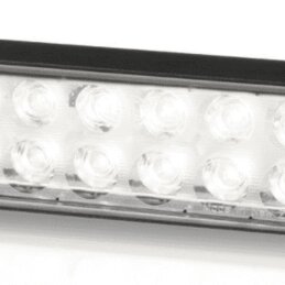 Lampa LED HM Sea Hawk spotowa biała z czarną obudową