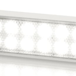 Lampa LED HM Sea Hawk biała z oświetleniem spotowym