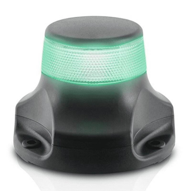 Naviled 360 PRO zielone światło nawigacyjne z czarną obudową