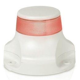 Lampa nawigacyjna Naviled 360 PRO z czerwonym światłem i białą obudową