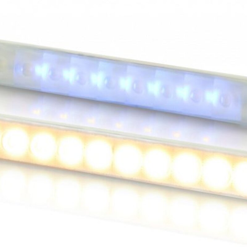 Hella Taśma LED 12V z ciepłym białym i niebieskim światłem oraz przełącznikiem