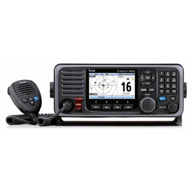 Icom radiotelefon UKF IC-M605EURO do łodzi i jachtów