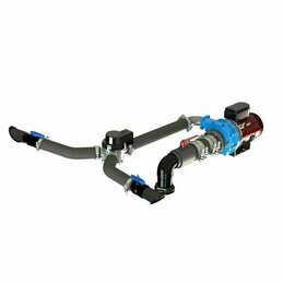 Pompa JT90 pozioma 24V z siłą 90 kgf i trójdrożnym zaworem 58 mm