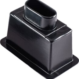 Skrzynka Dorade z połączeniem 125 mm na dole