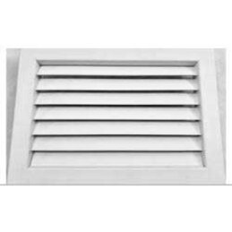 Grill o średnicy z białego plastiku, wymiary 400 x 300 mm