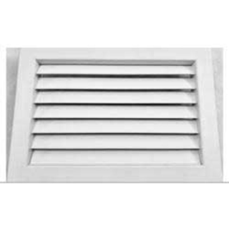 Grill o średnicy z białego plastiku, wymiary 400 x 300 mm