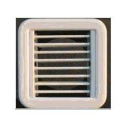 Kratka wentylacyjna biała 100 x 100 mm do łodzi i jachtów