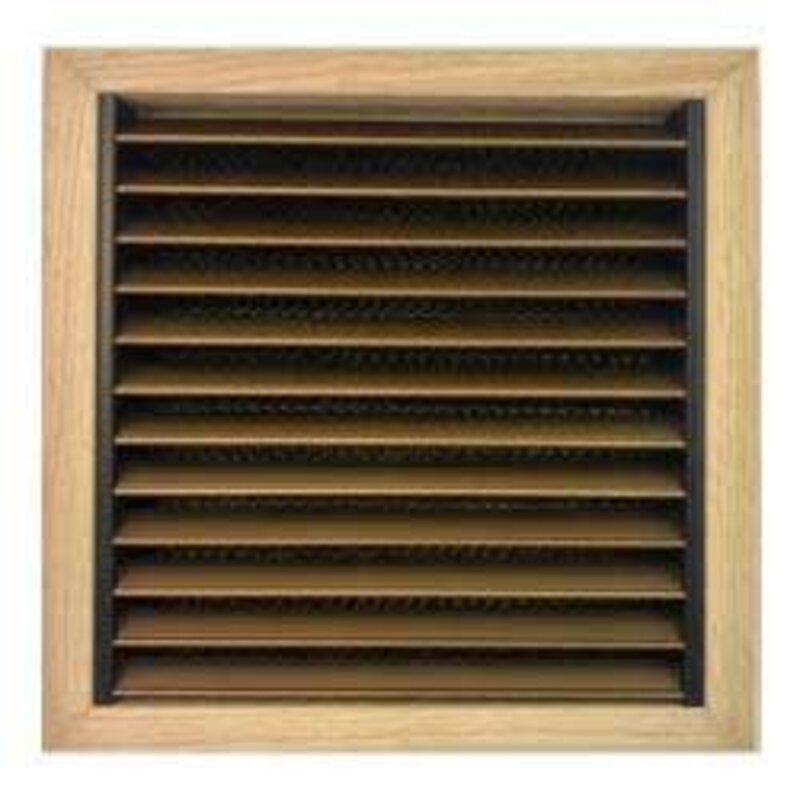 Teakowy grill o wymiarach 250 x 250 mm