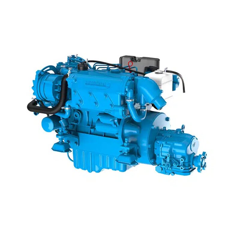 Silnik morski N4.38 z przekładnią TMC60A i redukcją 2.50R