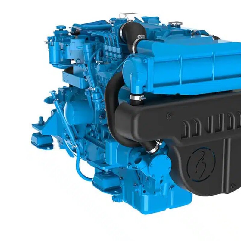Silnik N4.115 bez skrzyni biegów (hydrauliczny) do łodzi