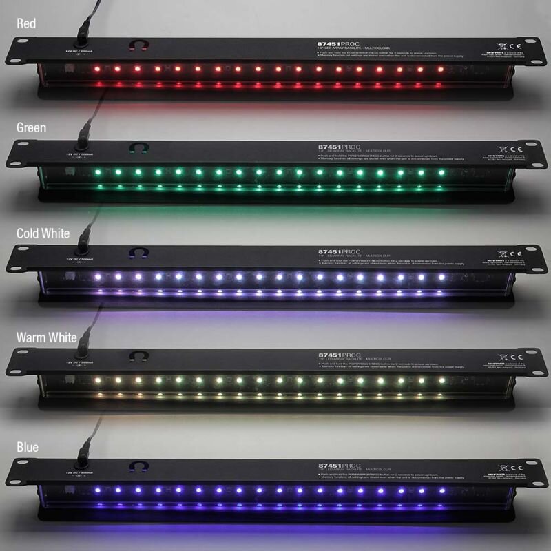Oświetlenie LED w designie serwerowni – wielokolorowe do jachtów