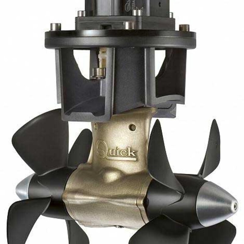 Quick hydrauliczny ster strumieniowy dziobowy BTH300-240 do łodzi i jachtów