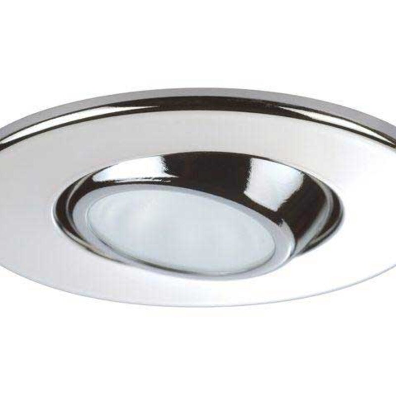 Lampa YOKO 1.5W z pierścieniem ze stali nierdzewnej 316 matowej i ciepłym białym światłem