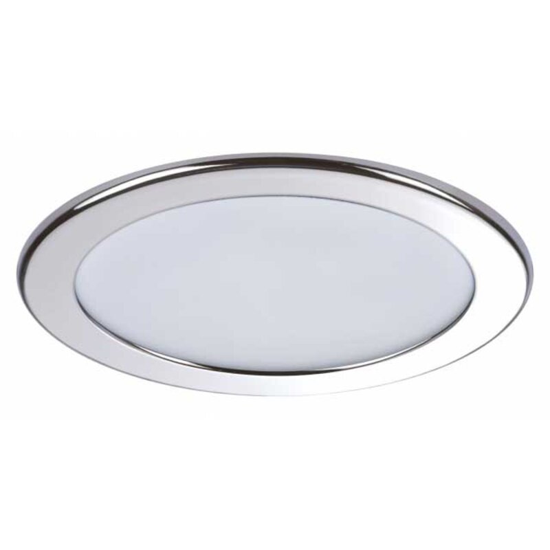 Lampa Cristian 7W z pierścieniem ze stali nierdzewnej 316 i ciepłym białym światłem