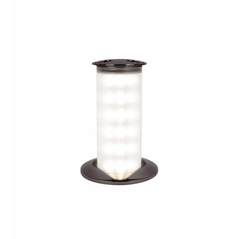 Lampa SECRET 6W SD z pierścieniem ze stali nierdzewnej 316 matowej