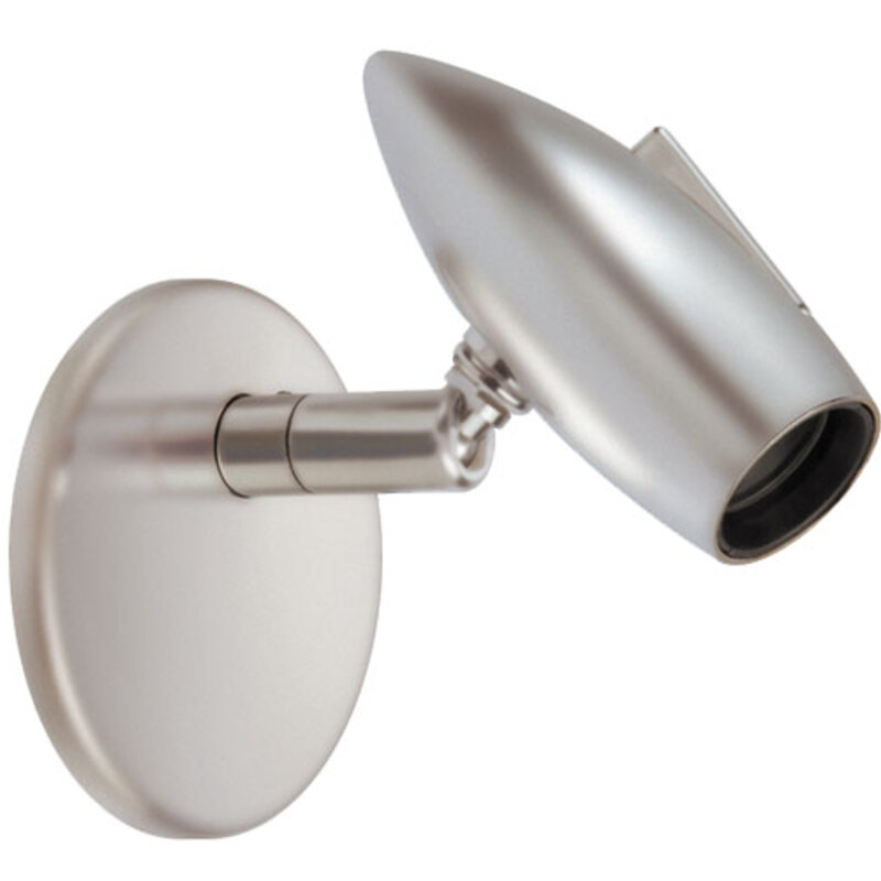 Lampa jachtowa Nicole z matowej stali nierdzewnej i ciepłym białym światłem