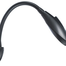 Lampa SHARK 30 z czarnym materiałem kompozytowym i światłem białym oraz czerwonym