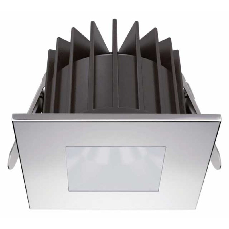 Lampa Mathilda AC z matową soczewką i pierścieniem ze stali nierdzewnej 316