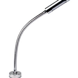 Lampa Califfa RD30 z chromowanym materiałem i oświetleniem białym/czerwonym