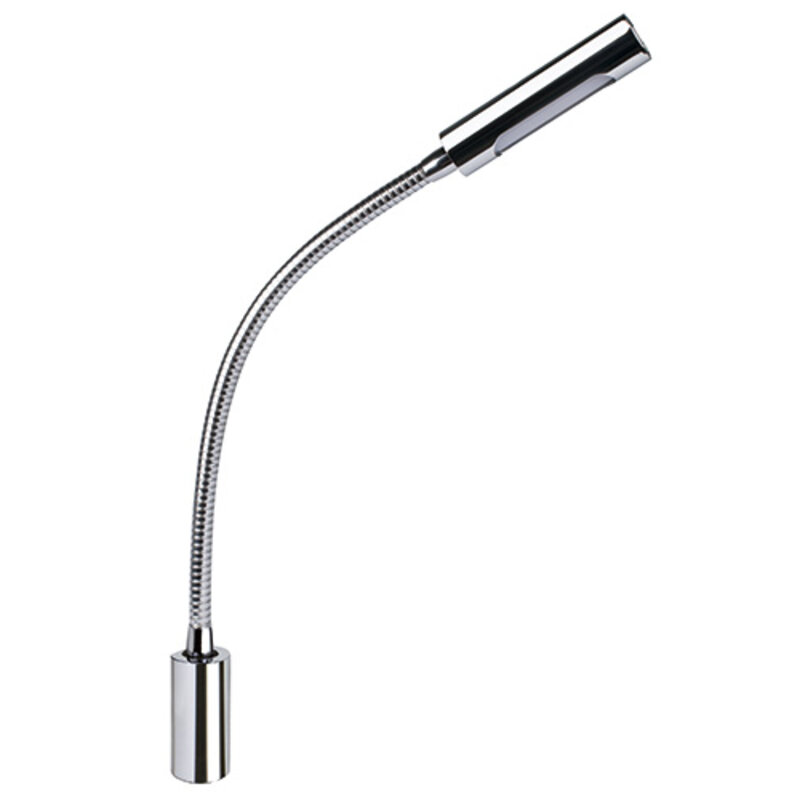 Califfa WL30 - lampa nawigacyjna z chromem i światłem białym/czerwonym