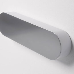 Lampa plafonowa Plato 30 z ciepłym białym światłem i ramką chromowaną