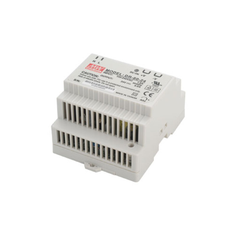 Zasilacz PS60 - 12V DC, 60W, wejście 85-264V AC