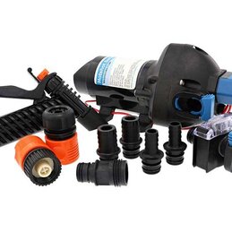 Pompa Hotshot 3 12V z przepływem 11 l/min i ciśnieniem 50 PSI do jachtów