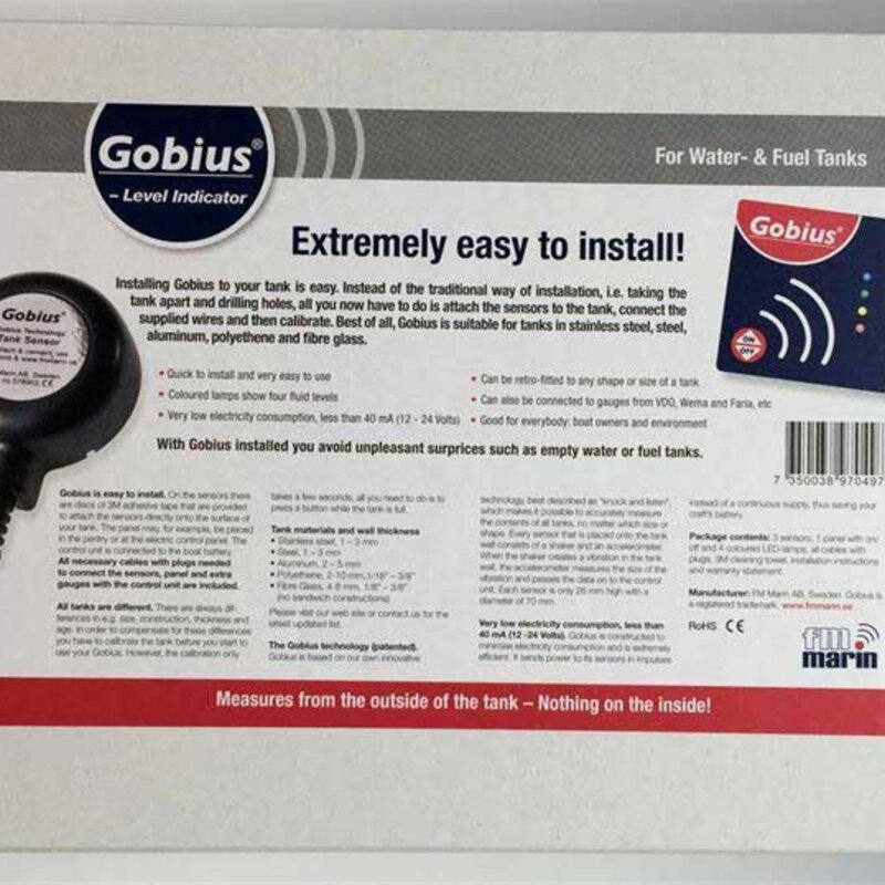 Gobius 4 system pomiarowy dla zbiorników wody pitnej i diesla