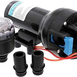 Pompa PARMAX HD6 12V, 6 GPM, 40 PSI do systemów wodnych na jachtach